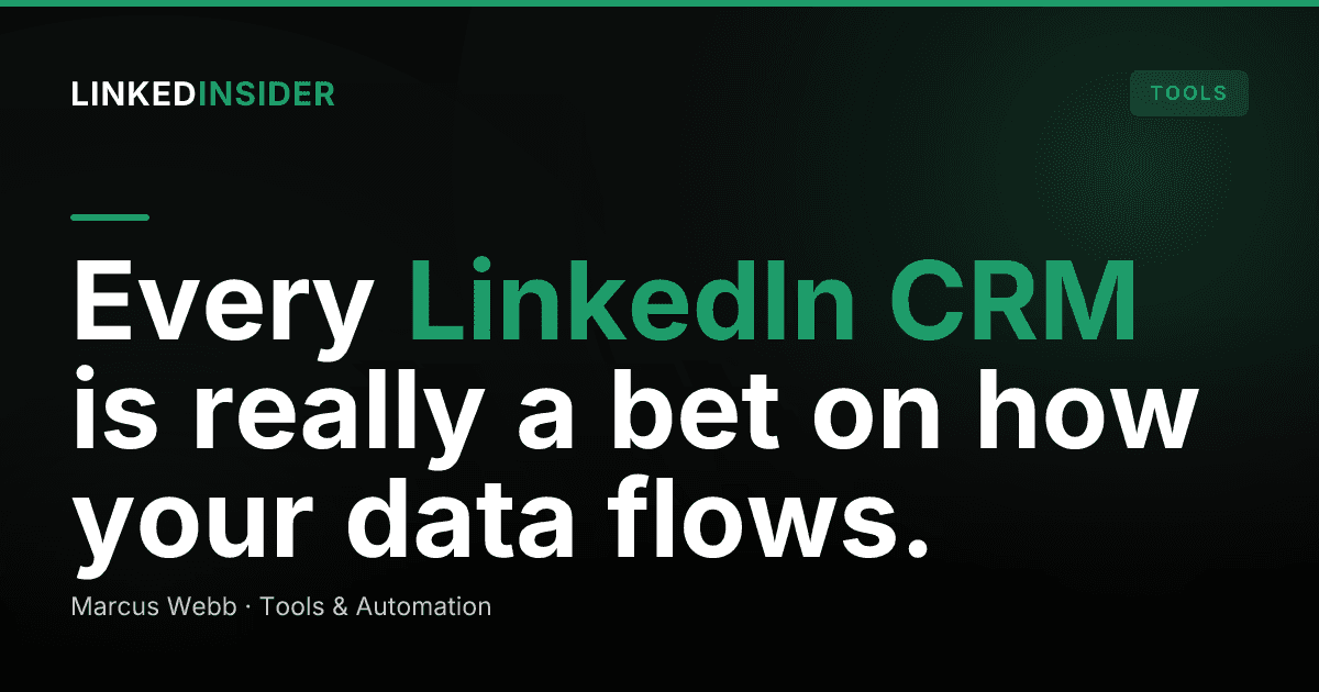 Best LinkedIn CRM in 2026 (Ranked by How It Fits Your Stack)