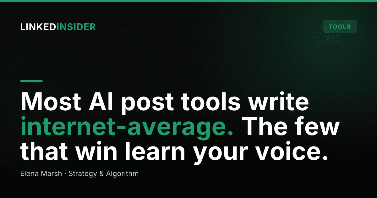 Best AI LinkedIn Post Generators in 2026 (Ranked for B2B Pipeline)