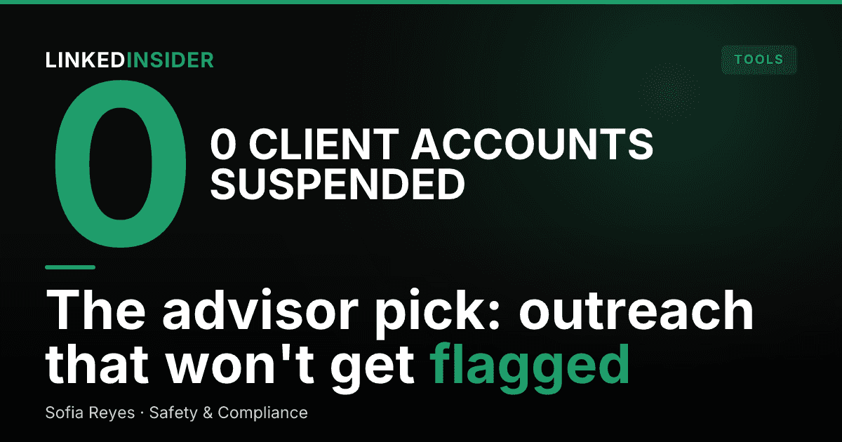 Best LinkedIn Tool for Financial Advisors in 2026