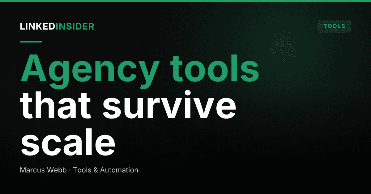 Best LinkedIn Automation Tools for Agencies in 2026: A Criteria-Led Roundup