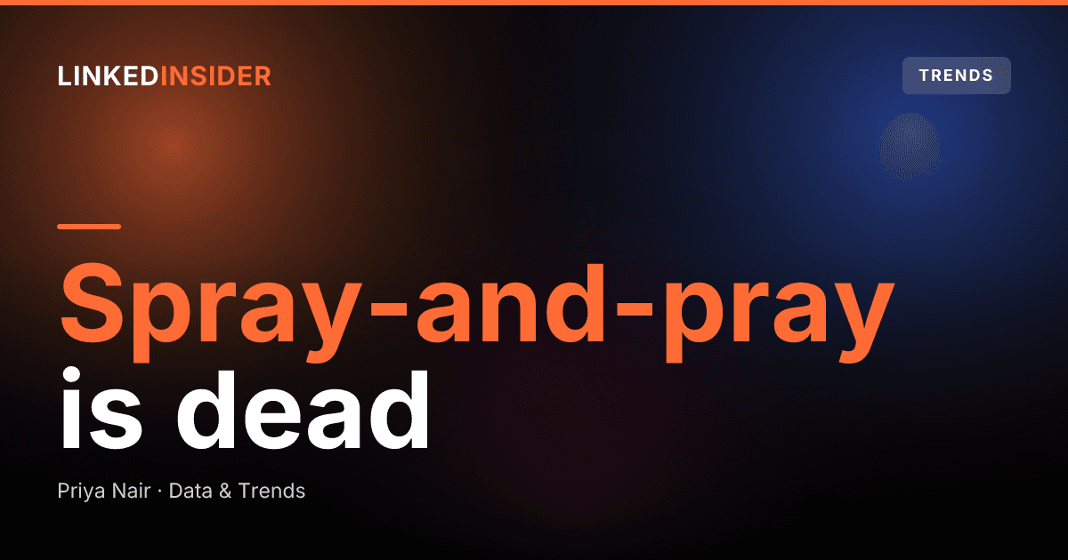The Death of Spray-and-Pray: Why Mass LinkedIn Connection Requests Stopped Working