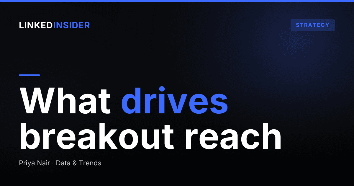 How to Go Viral on LinkedIn: The Distribution Mechanics Behind Breakout Posts