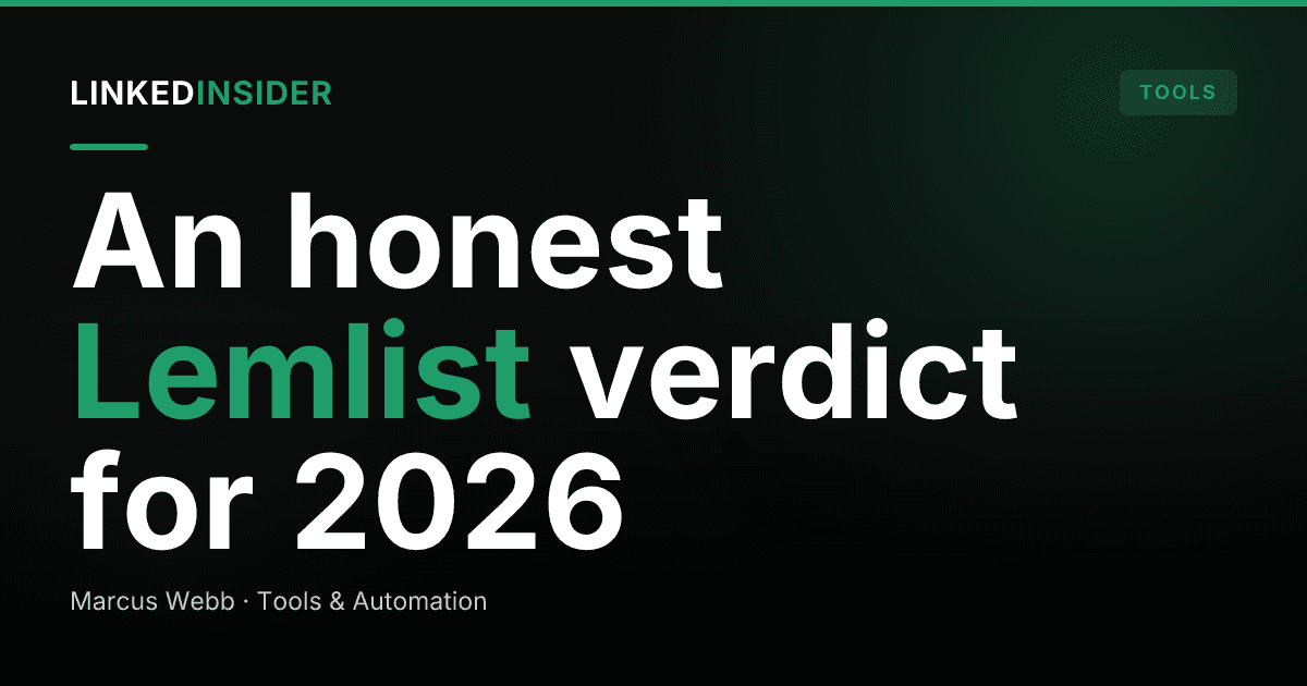 Lemlist Review 2026: Is It Worth It?
