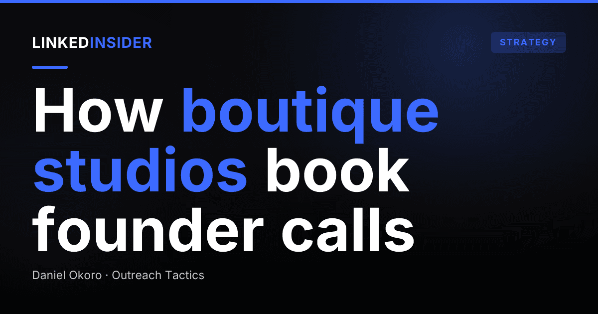 LinkedIn Lead Gen for Design and Branding Studios