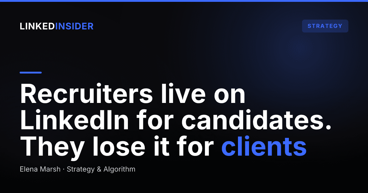 LinkedIn Lead Gen for Staffing & Recruiting Agencies: Winning the Client Side, Not Just Candidates