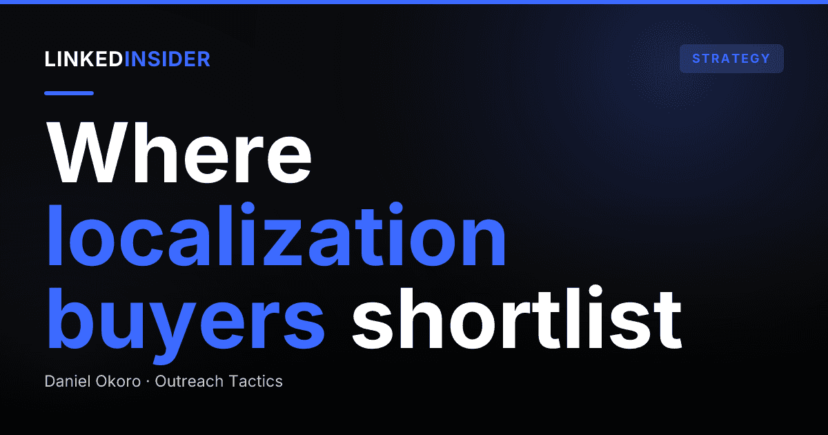 LinkedIn Lead Gen for Translation and Localization Agencies