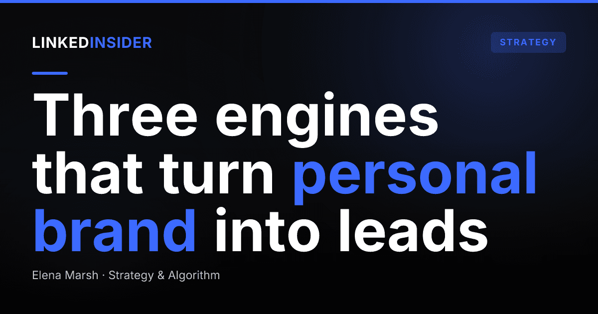 How Do You Build a LinkedIn Personal Brand That Generates Inbound Leads?