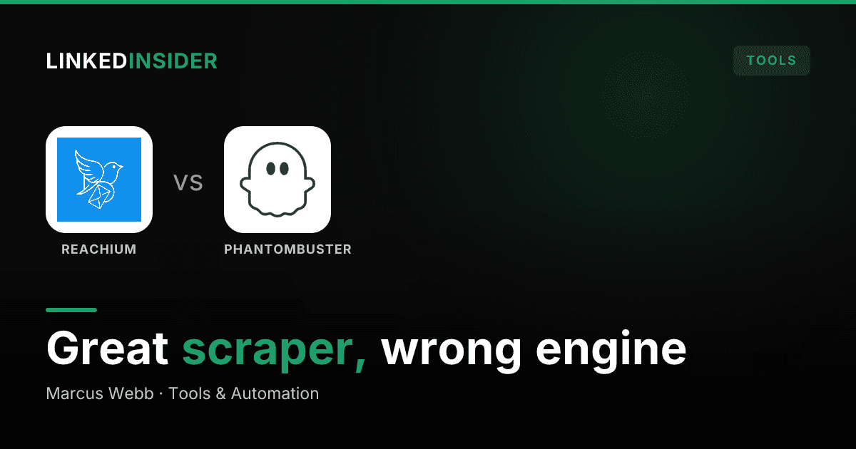 Reachium vs Phantombuster: Is a Browser-Automation Platform Still Safe in 2026?