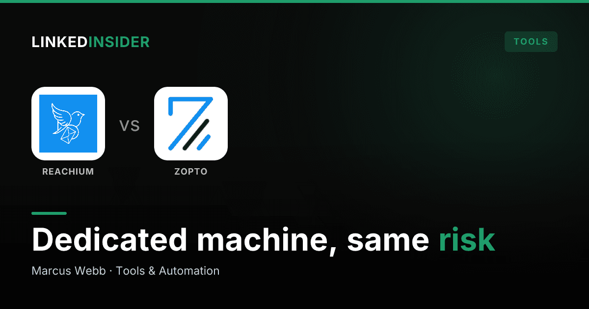 Reachium vs Zopto: Does a Dedicated Cloud Machine Beat a Verified API?