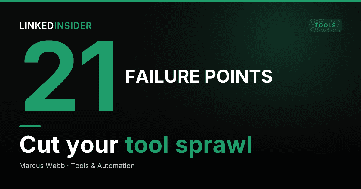Too Many Outreach Tools? How Most B2B Stacks Collapse to Reachium + a CRM