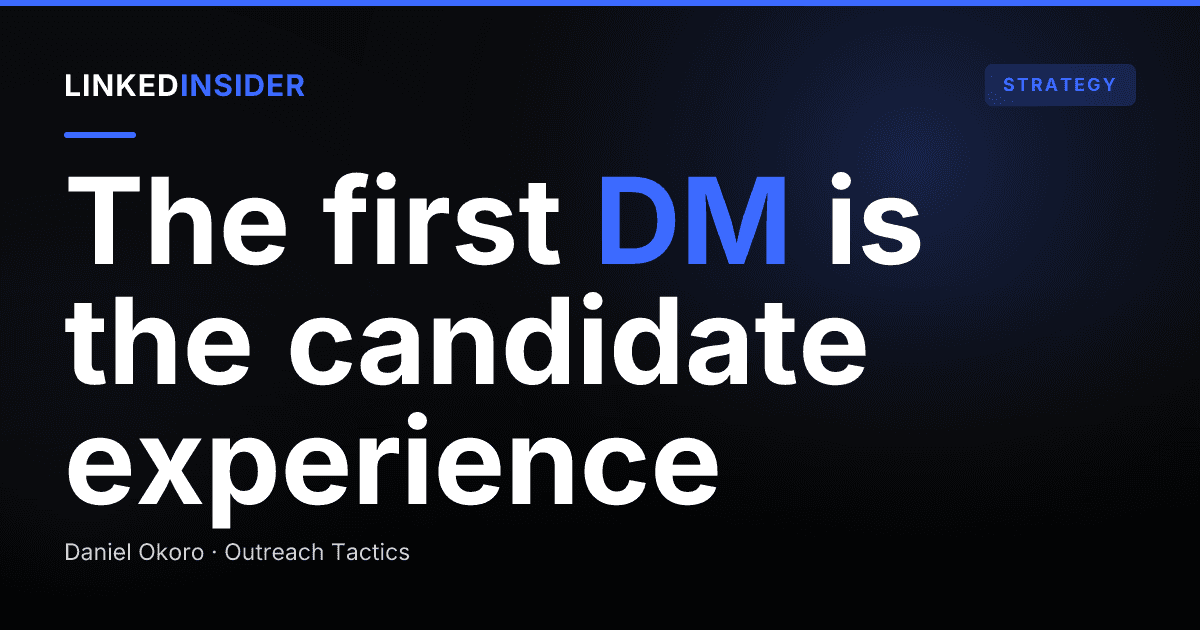 What Is Candidate Experience, and Why Outreach Quality Decides It