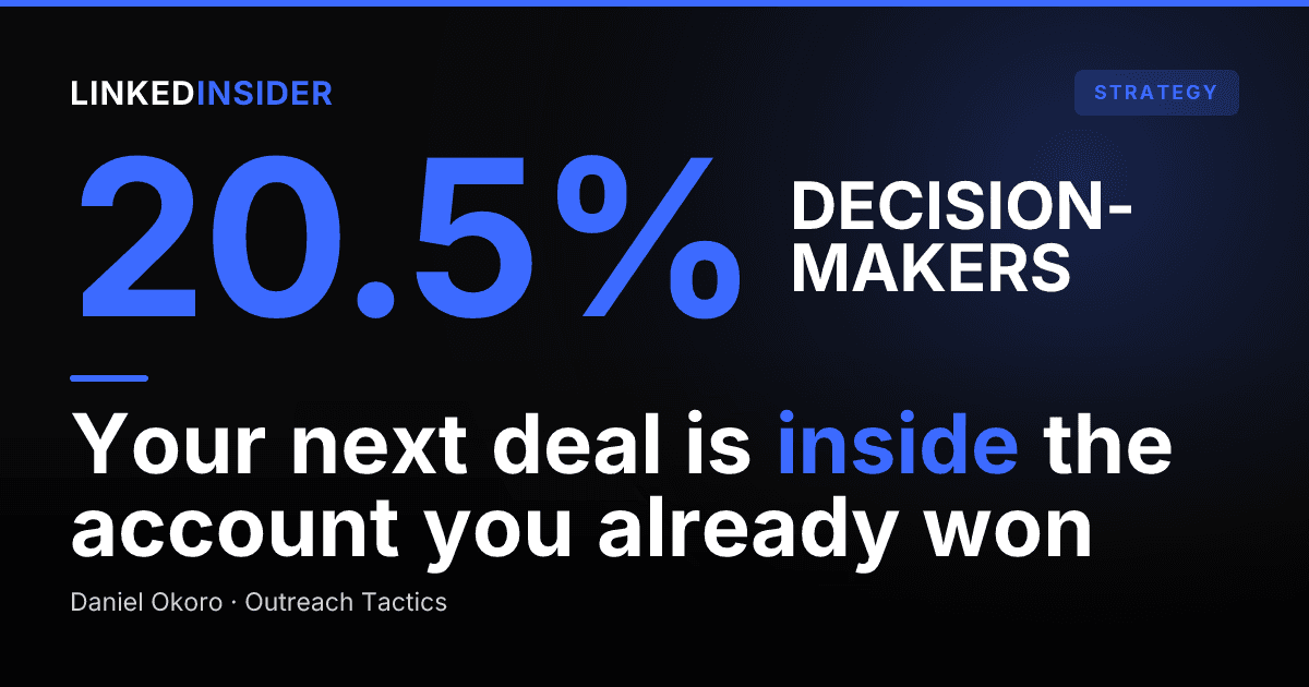 Account Managers: Grow Your Book of Business With LinkedIn White-Space Mapping