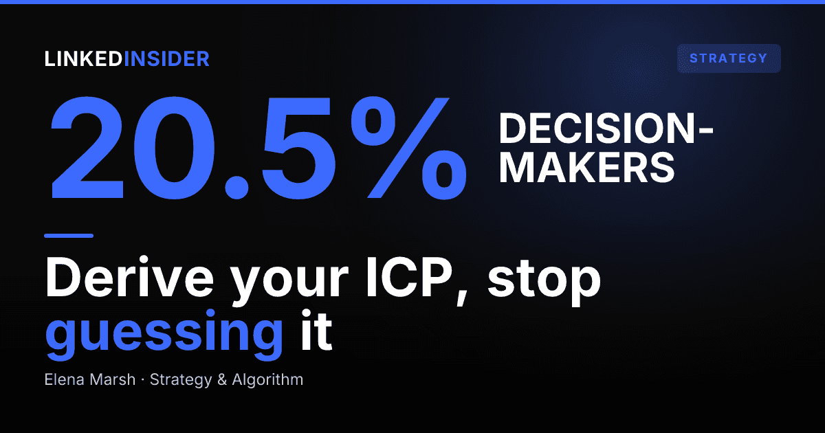 Build Your ICP and Buyer Persona With AI From LinkedIn Data