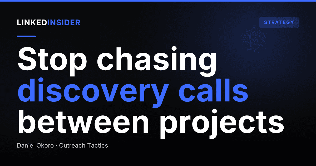 How Do High-Ticket Consultants Fill Their Calendar With Discovery Calls?