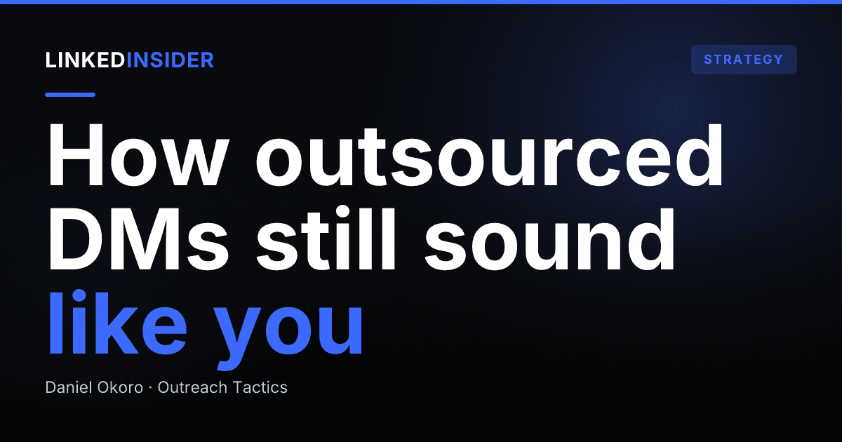 How a DFY LinkedIn Team Captures Your Brand Voice (So DMs Sound Like You)