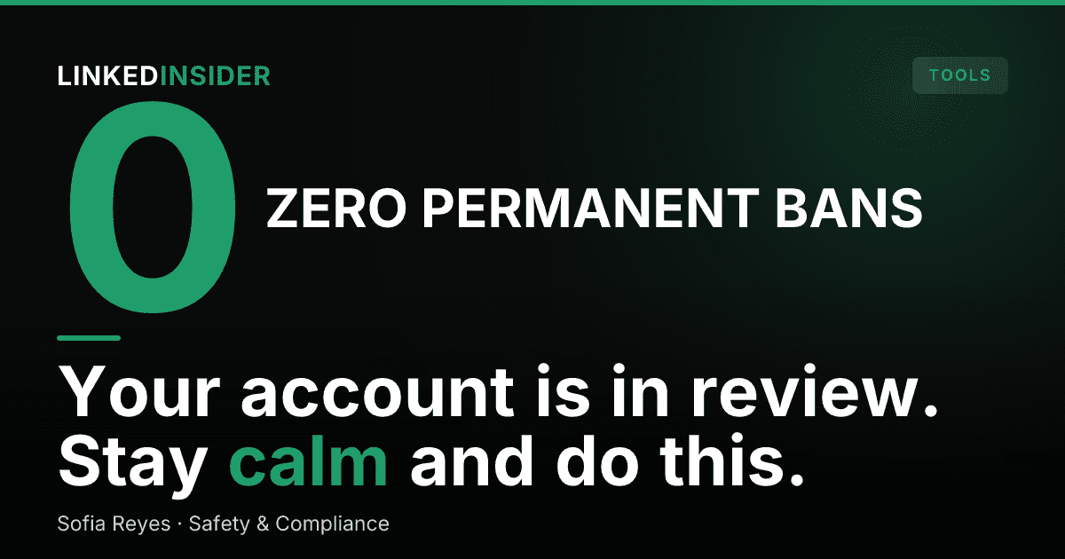 LinkedIn Account Stuck In Review: Why It Happens and How to Get Reinstated Safely