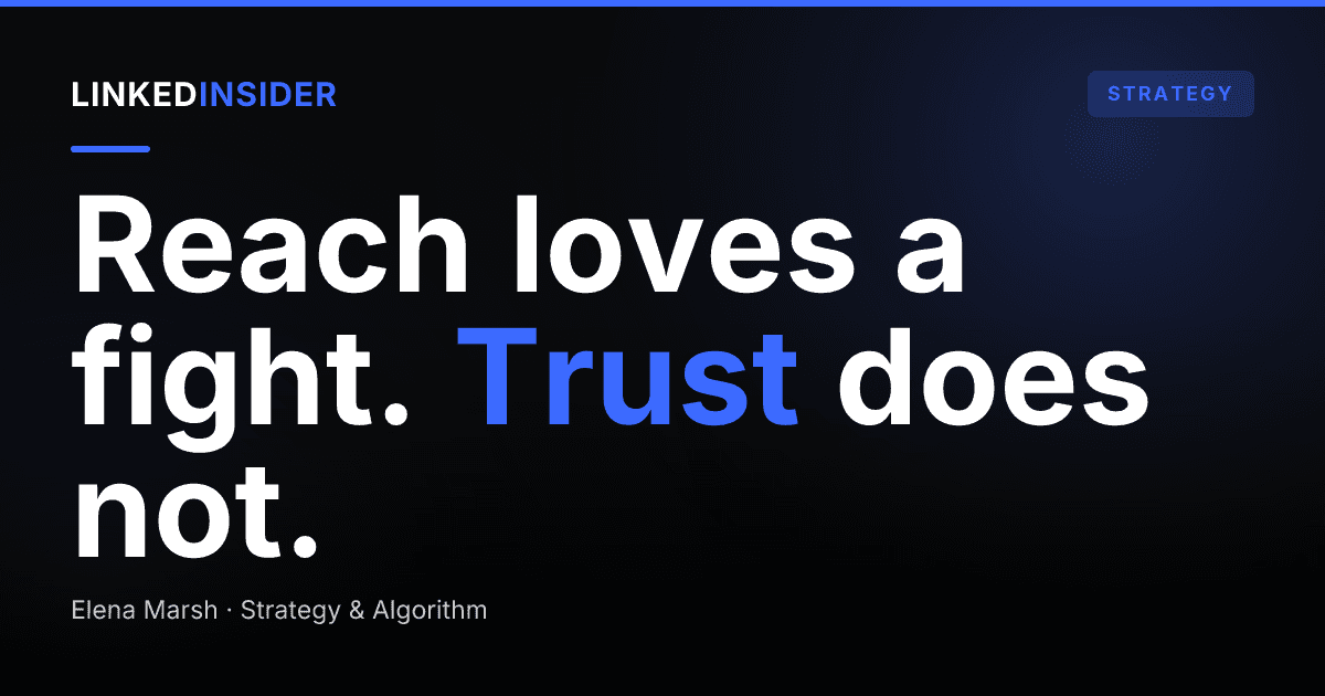 The Hot-Take Post Framework: How to Be Contrarian on LinkedIn Without Tanking Trust