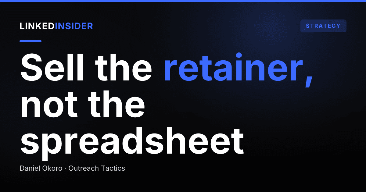 How Fractional CFOs Land Retainer Clients on LinkedIn Without Looking Like a Vendor