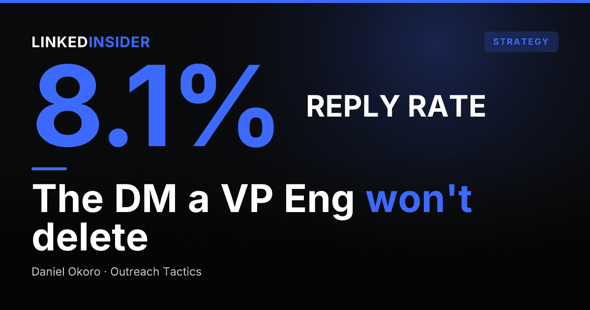 LinkedIn Outreach to a VP of Engineering: Scripts for Technical Buyers