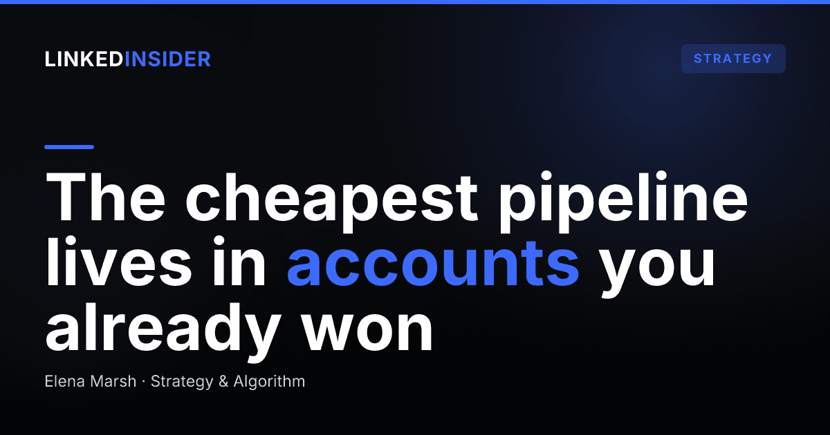 Upsell and Expansion DMs on LinkedIn: Scripts to Grow Existing Accounts