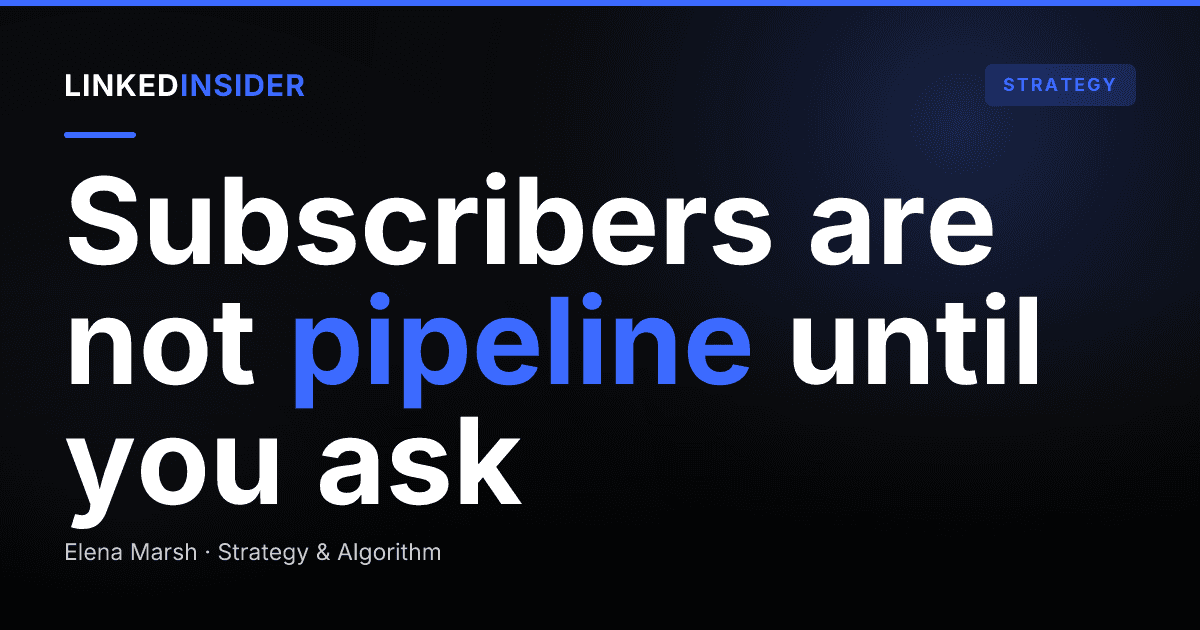 Turning Newsletter Subscribers Into Booked Calls (Most People Stop at Subscribers)