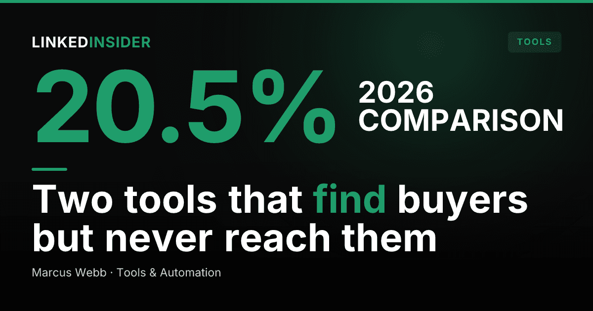 Sales Navigator vs Apollo: Which Wins for B2B Prospecting in 2026