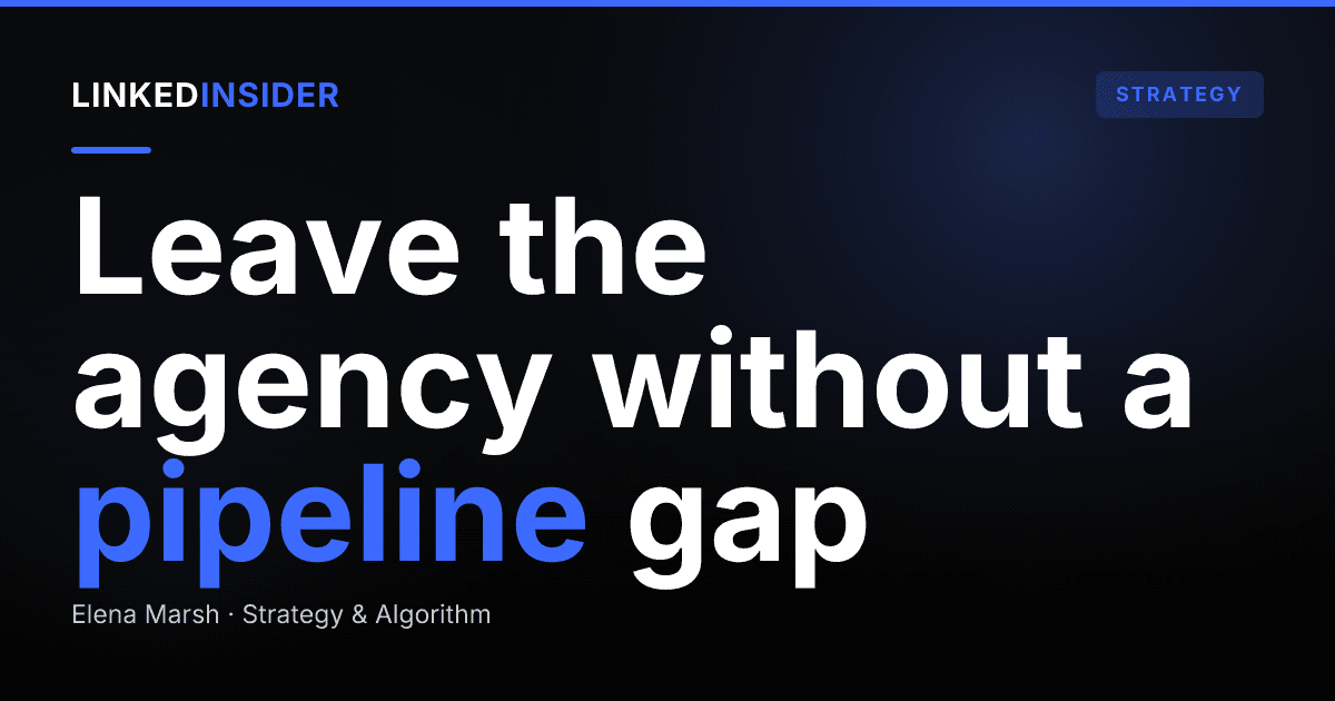 Switching DFY LinkedIn Providers Without Killing Your Pipeline