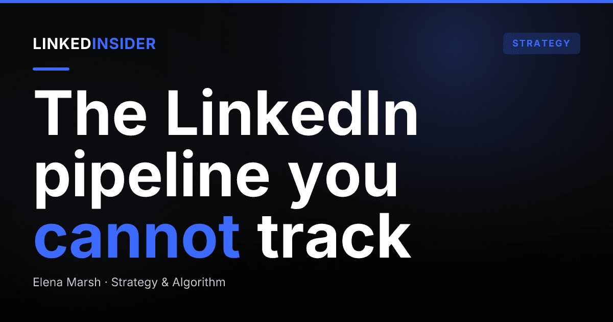 What Is Dark Social? The LinkedIn Pipeline You Cannot Track