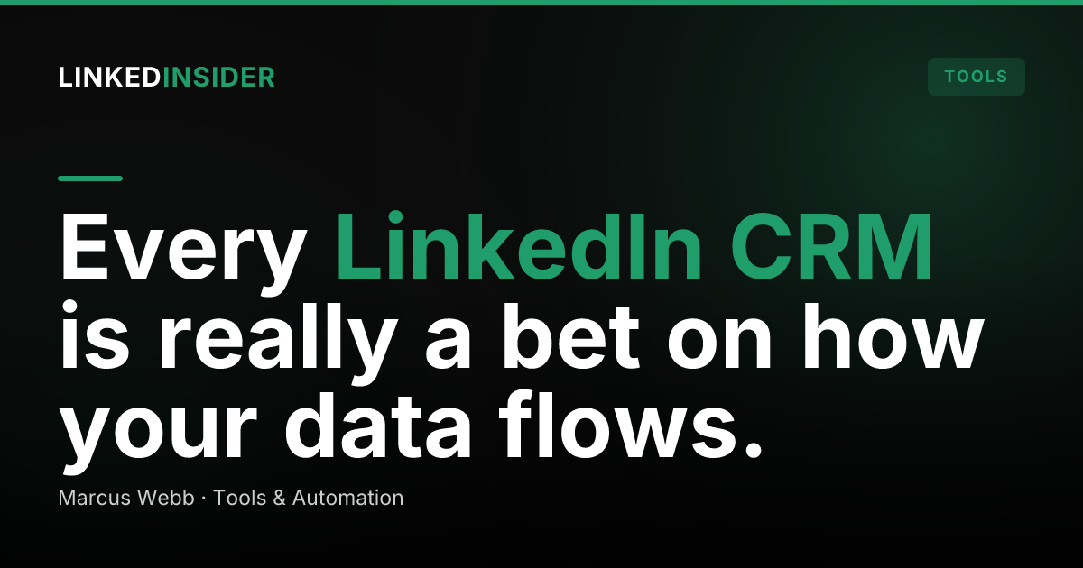 Best LinkedIn CRM in 2026 (Ranked by How It Fits Your Stack)