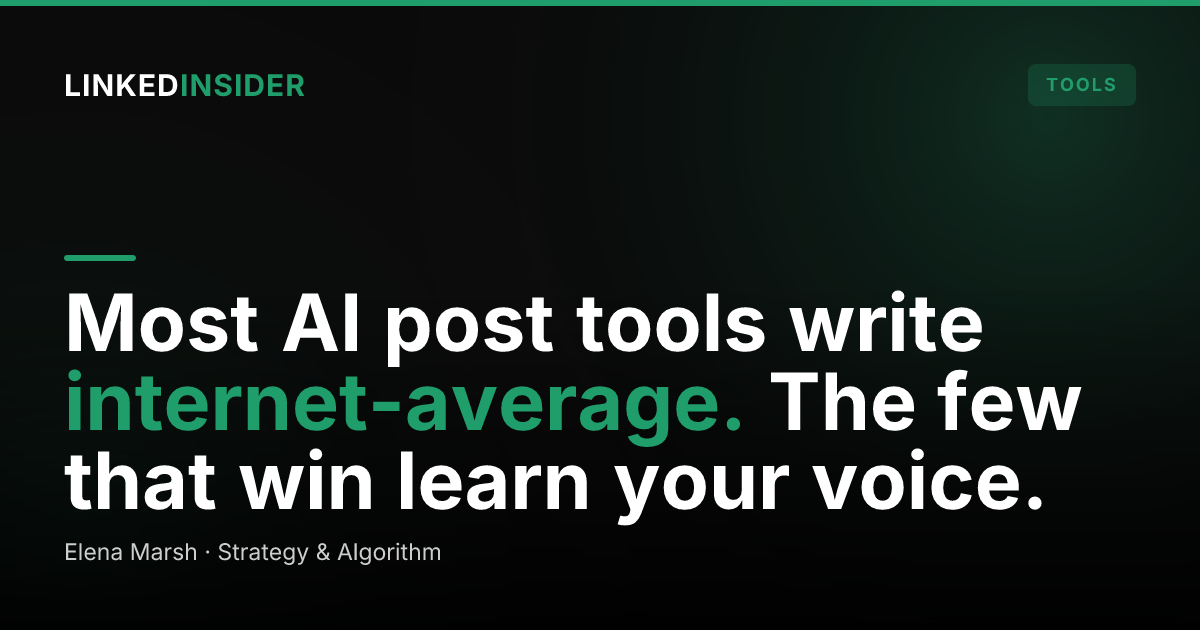 Best AI LinkedIn Post Generators in 2026 (Ranked for B2B Pipeline)