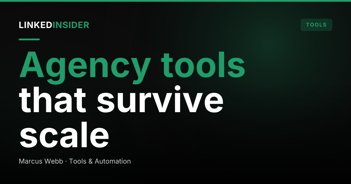 Best LinkedIn Automation Tools for Agencies in 2026: A Criteria-Led Roundup
