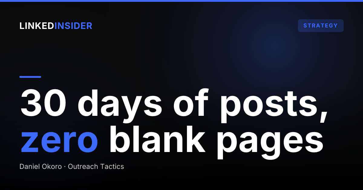 A 30-Day LinkedIn Content Calendar for Brokers