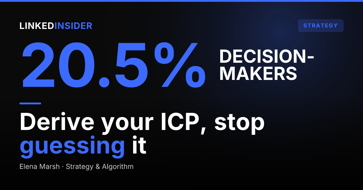 Build Your ICP and Buyer Persona With AI From LinkedIn Data