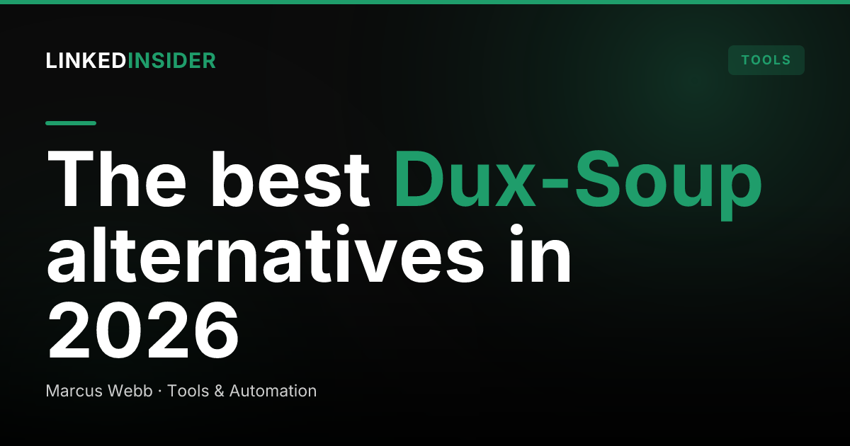 The Best Dux-Soup Alternatives in 2026