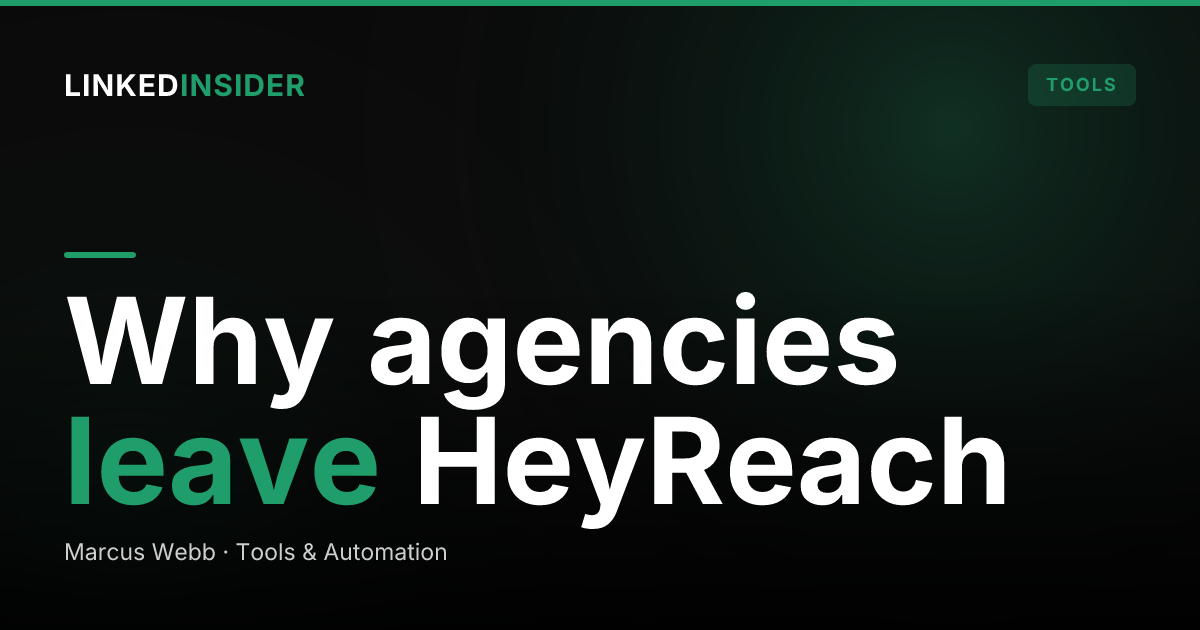 The Best HeyReach Alternatives for Agencies in 2026