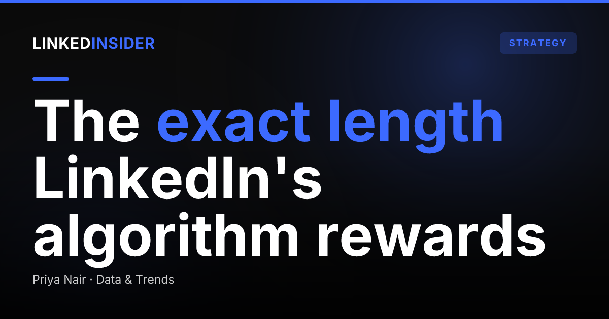 How Long Should a LinkedIn Post Be in 2026?