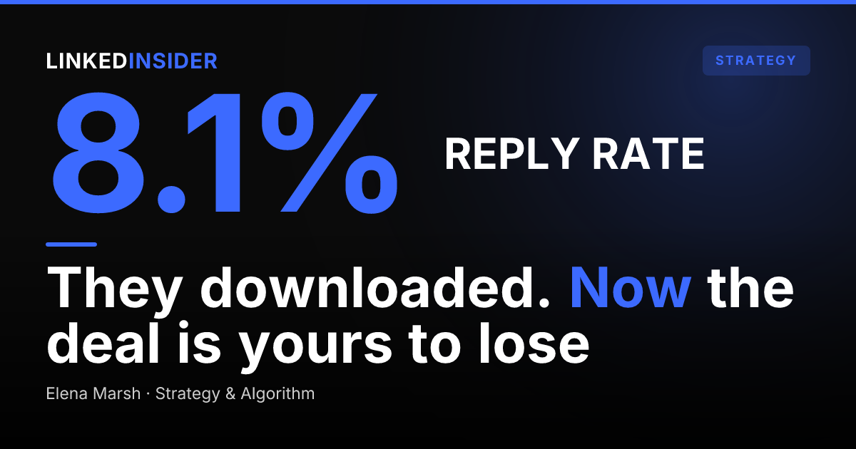 Lead Magnet Follow-Up on LinkedIn: The DM Sequence After Someone Downloads