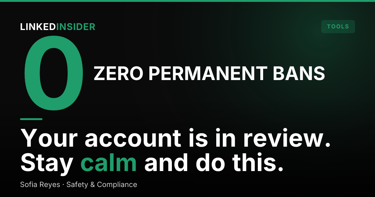 LinkedIn Account Stuck In Review: Why It Happens and How to Get Reinstated Safely