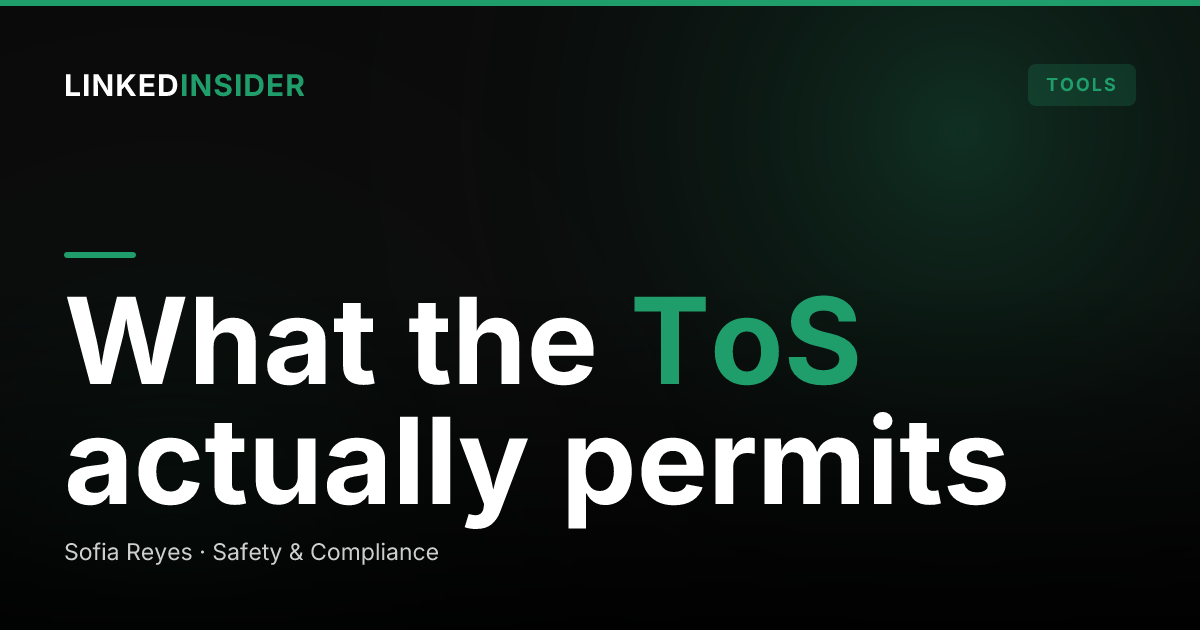 Does LinkedIn Automation Violate the ToS? The 2026 Compliance Guide