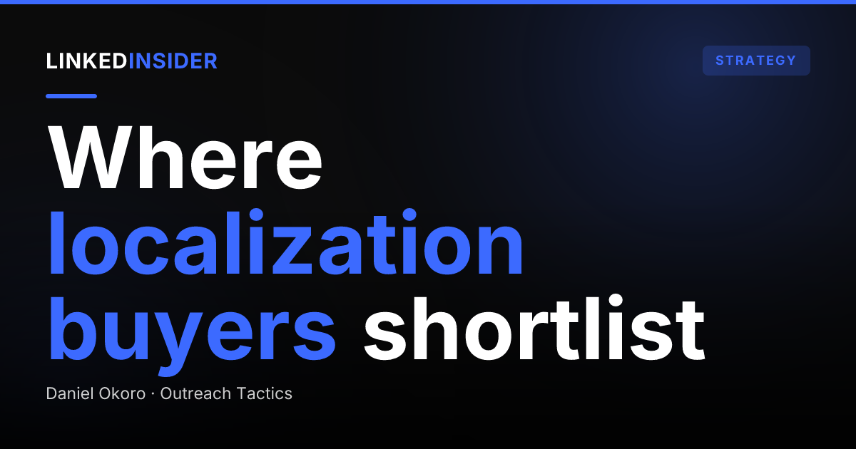 LinkedIn Lead Gen for Translation and Localization Agencies