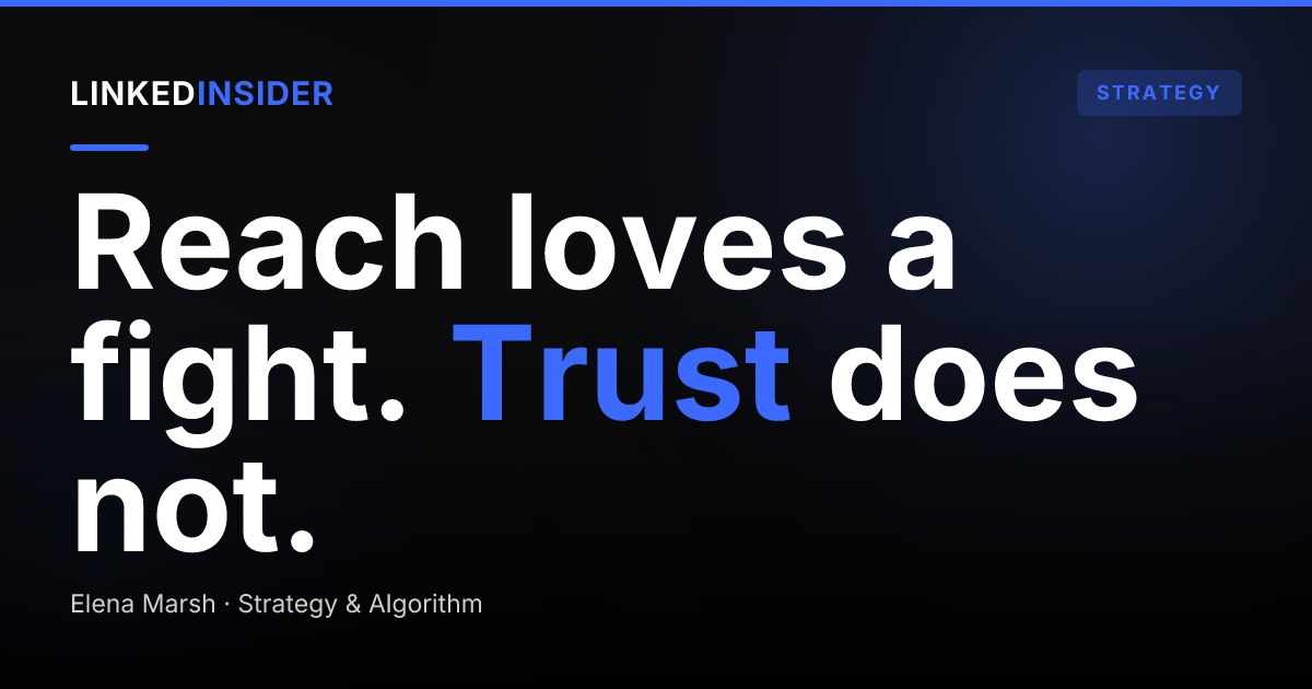 The Hot-Take Post Framework: How to Be Contrarian on LinkedIn Without Tanking Trust