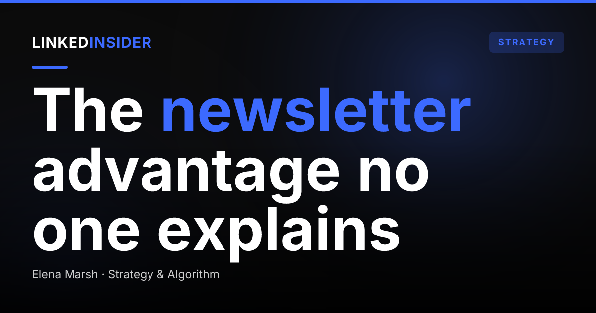 Should You Start a LinkedIn Newsletter in 2026?