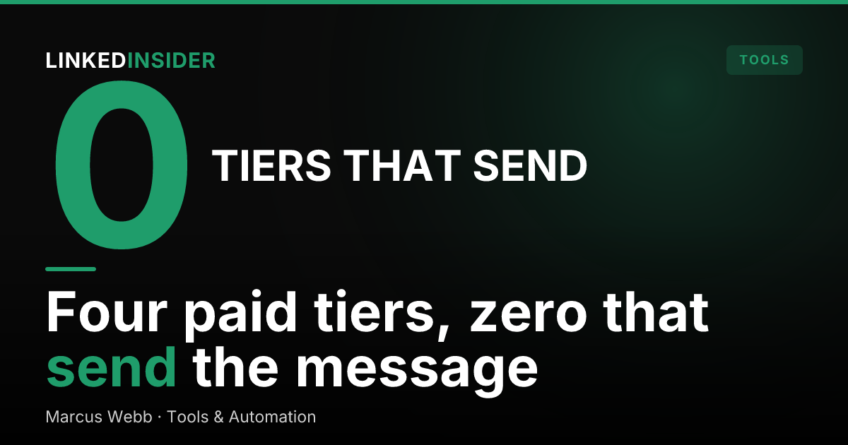 LinkedIn Premium vs Business vs Sales Navigator vs Recruiter: Which Tier Does What