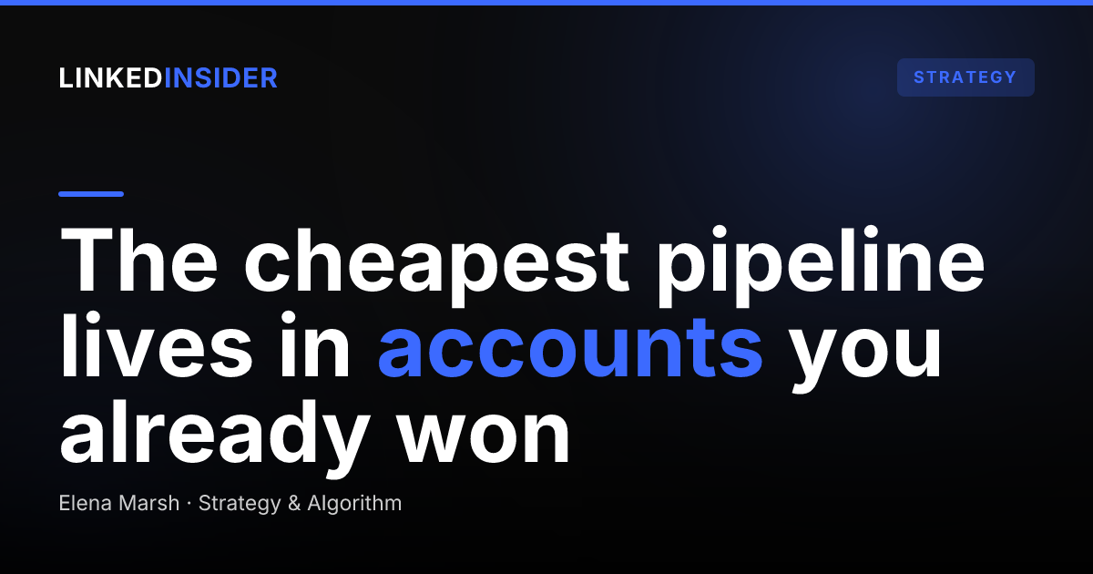 Upsell and Expansion DMs on LinkedIn: Scripts to Grow Existing Accounts