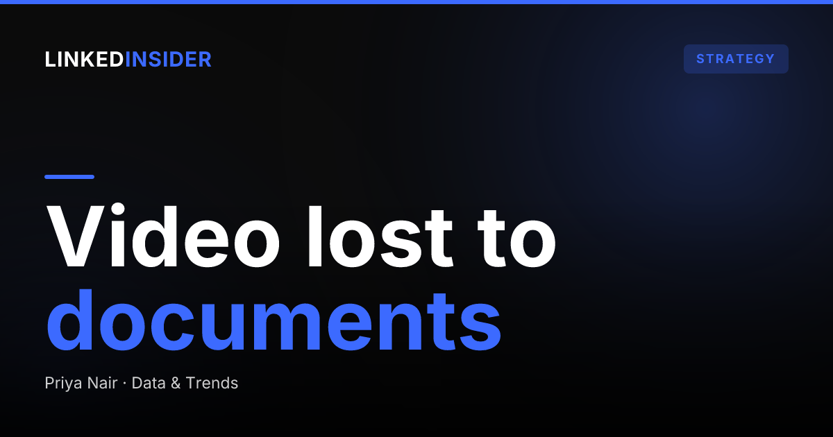 Does Video Get More Reach on LinkedIn Than Text in 2026?