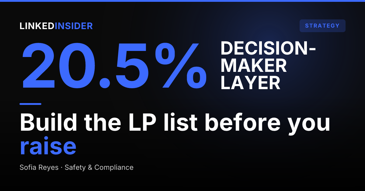 How Real Estate Syndicators Build an LP Pipeline on LinkedIn Without Crossing Solicitation Lines