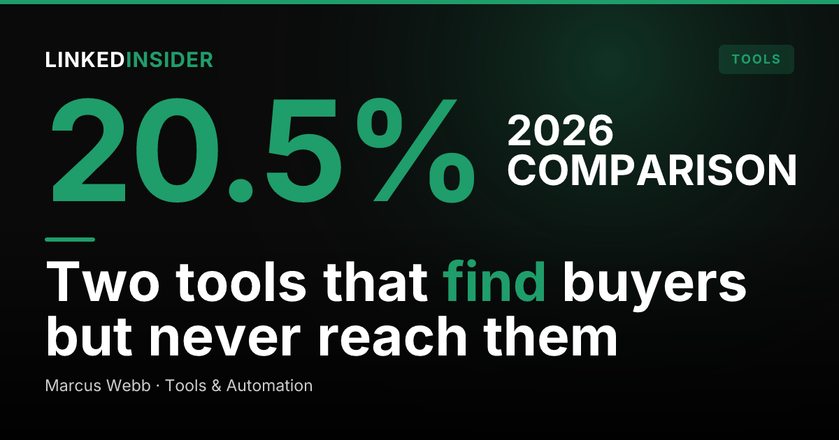 Sales Navigator vs Apollo: Which Wins for B2B Prospecting in 2026