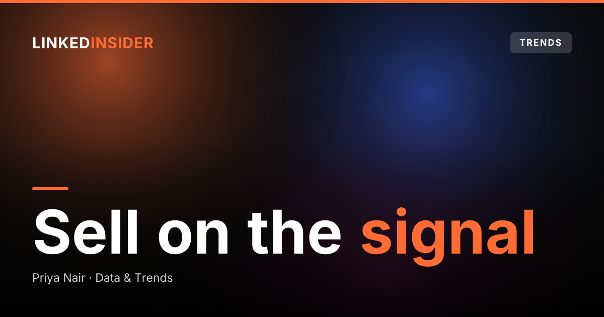What Is Signal-Based Selling, and How Do You Run It on LinkedIn?