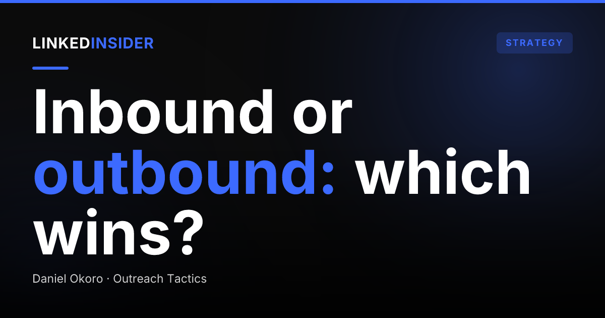 Thought Leadership or Outreach: Which Fills a Services Pipeline Faster?