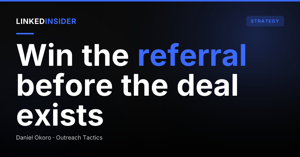 Title and Escrow Marketing on LinkedIn: Becoming the Default Referral for Agents and Loan Officers